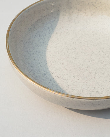 Speckle Shallow Bowl