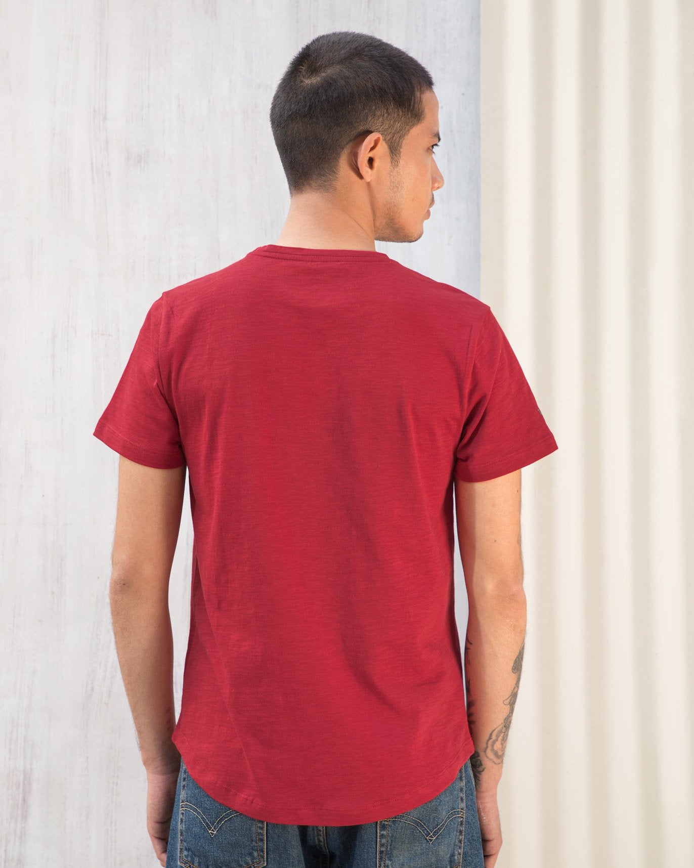 Pocket T-Shirt - Red