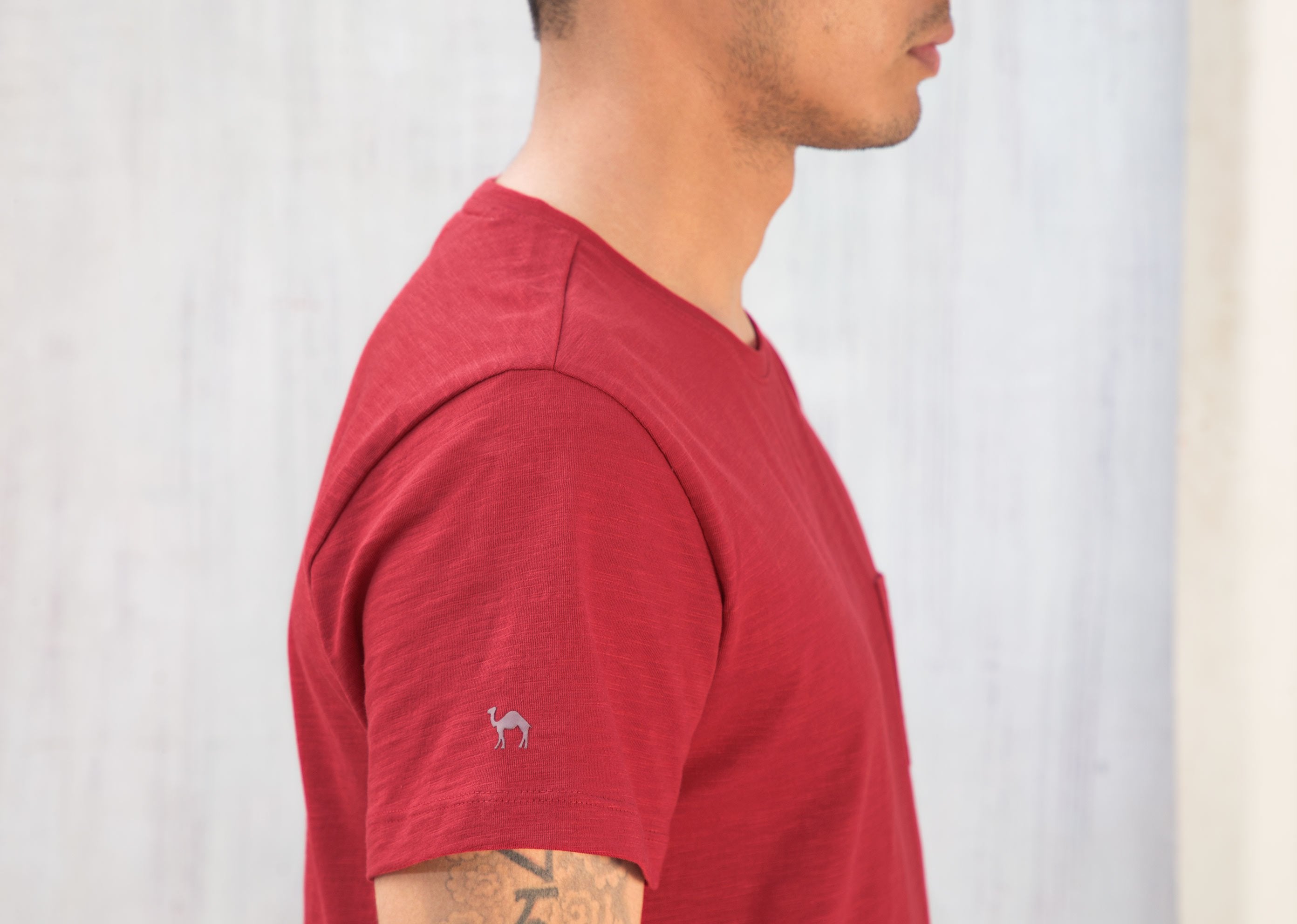 Pocket T-Shirt - Red