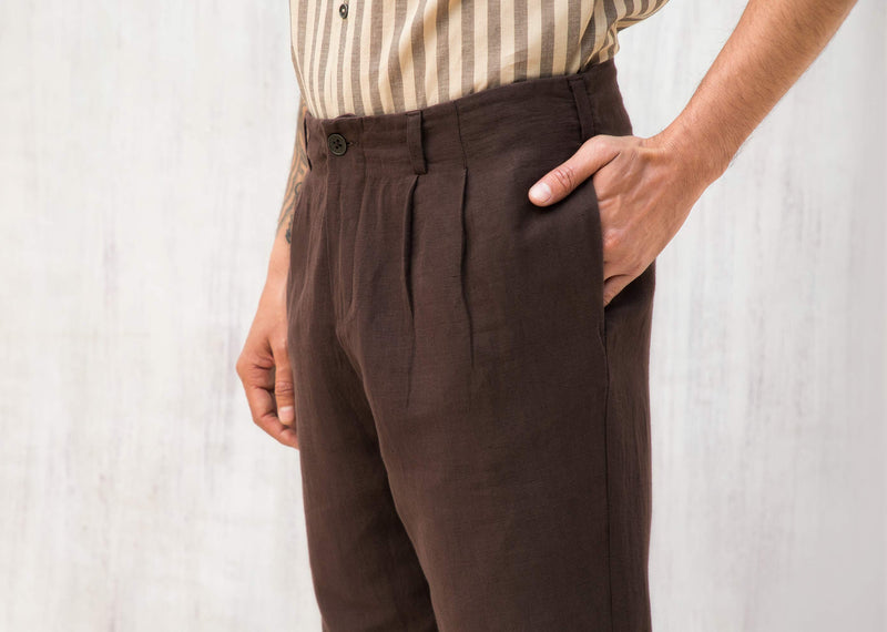 Vintage Trousers - Brown