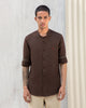 Nawab Shirt - Brown