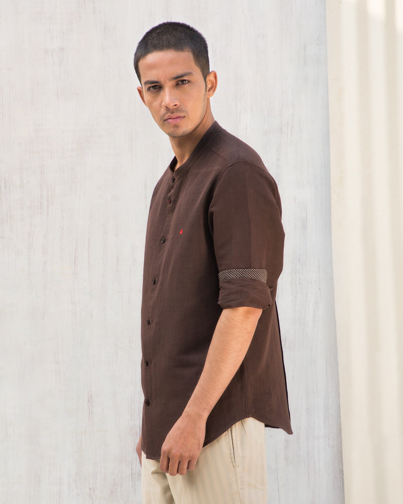 Nawab Shirt - Brown