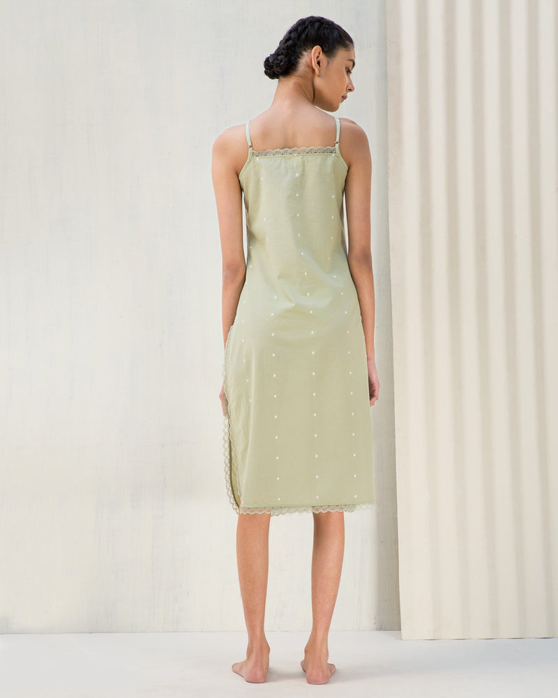 Vintage camisole slip - Green