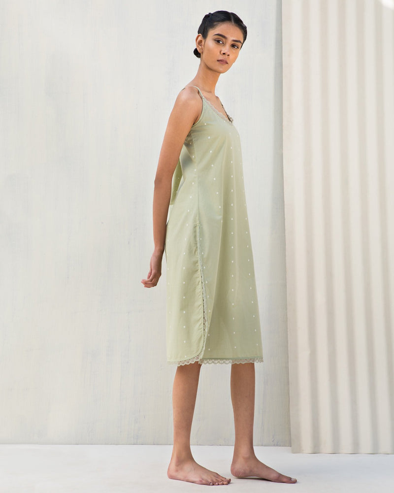 Vintage camisole slip - Green