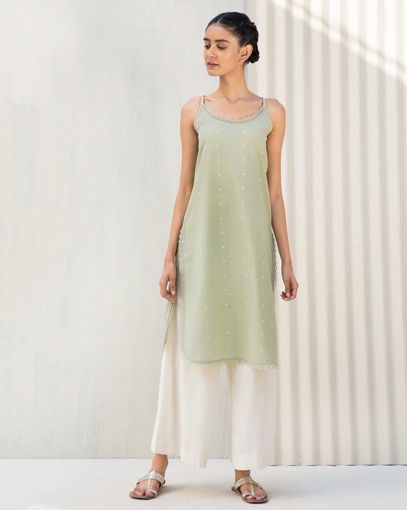 Vintage camisole slip - Green