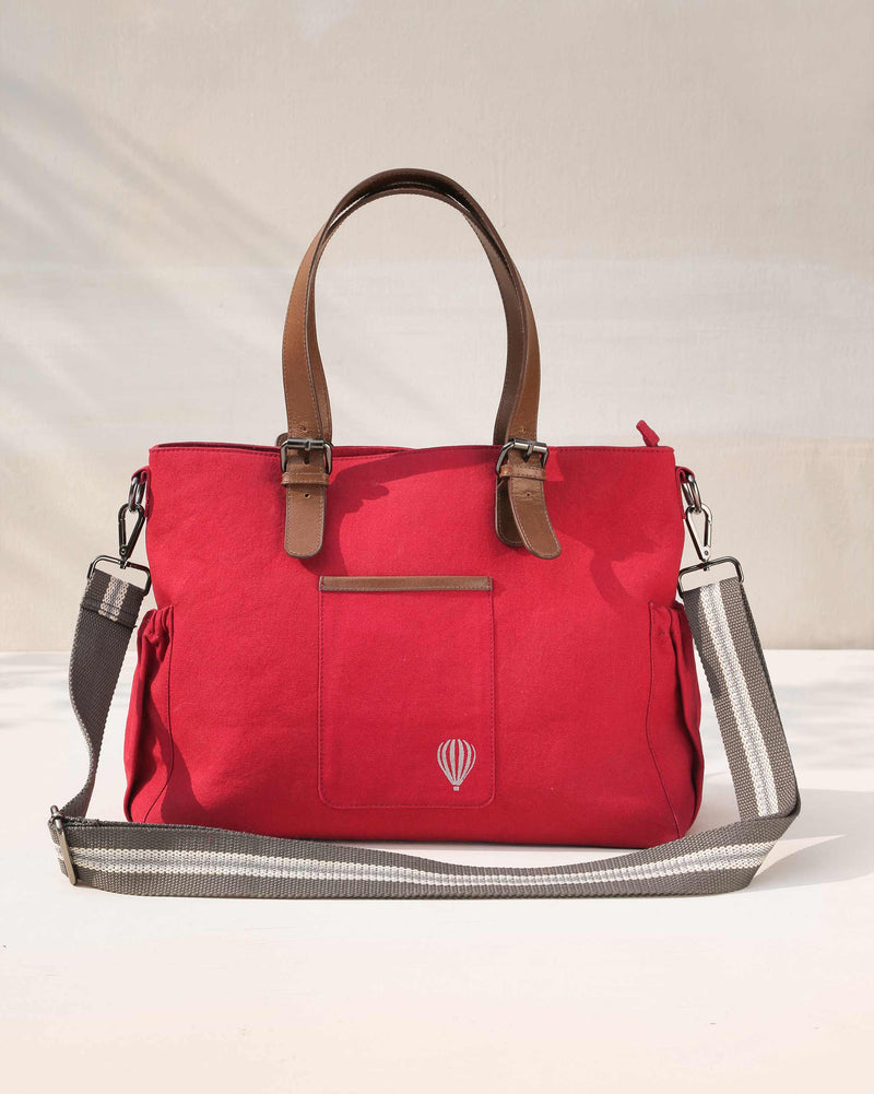 The Perfect Work Bag - Red