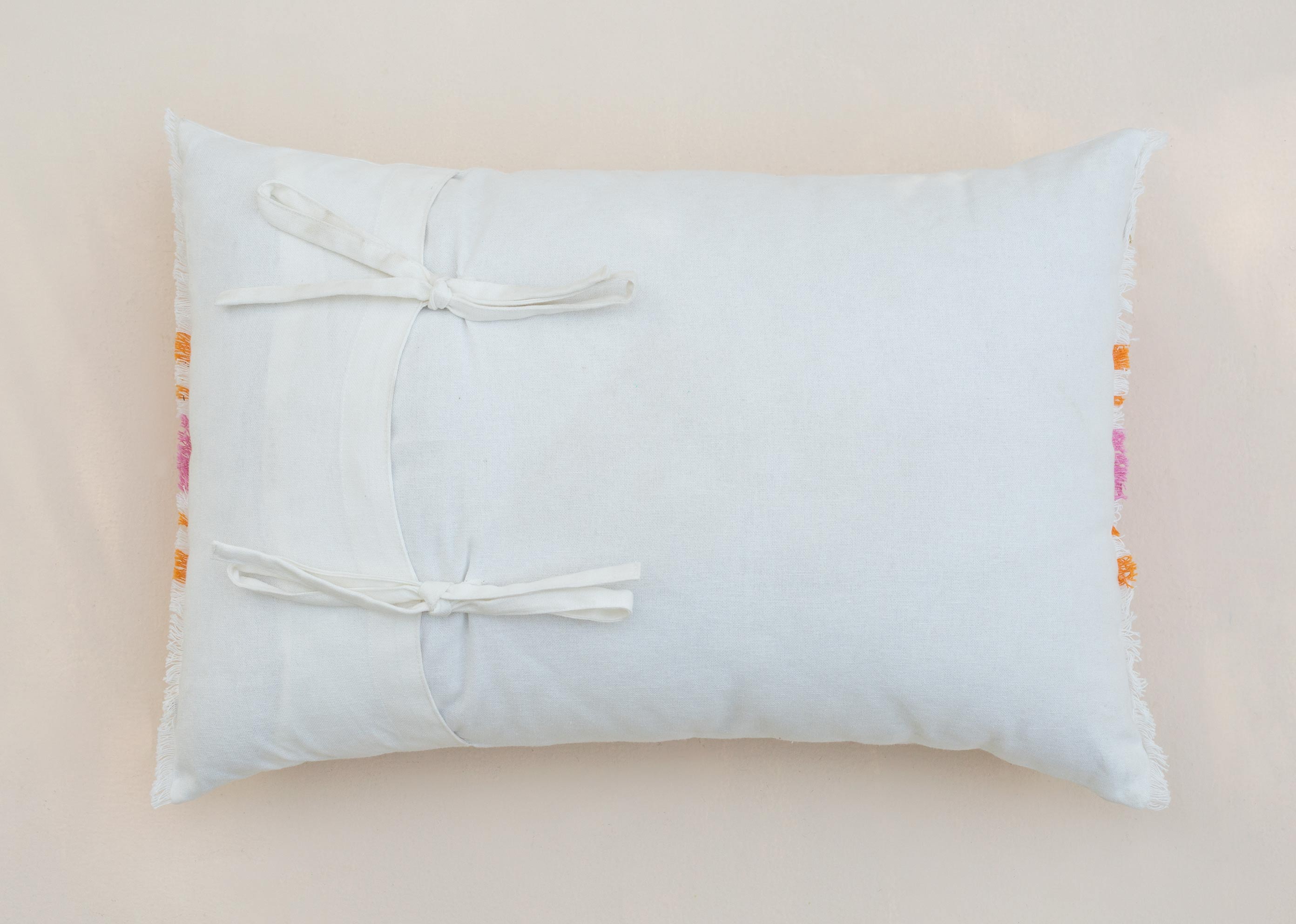 Stripey Lumbar Pillow Cover