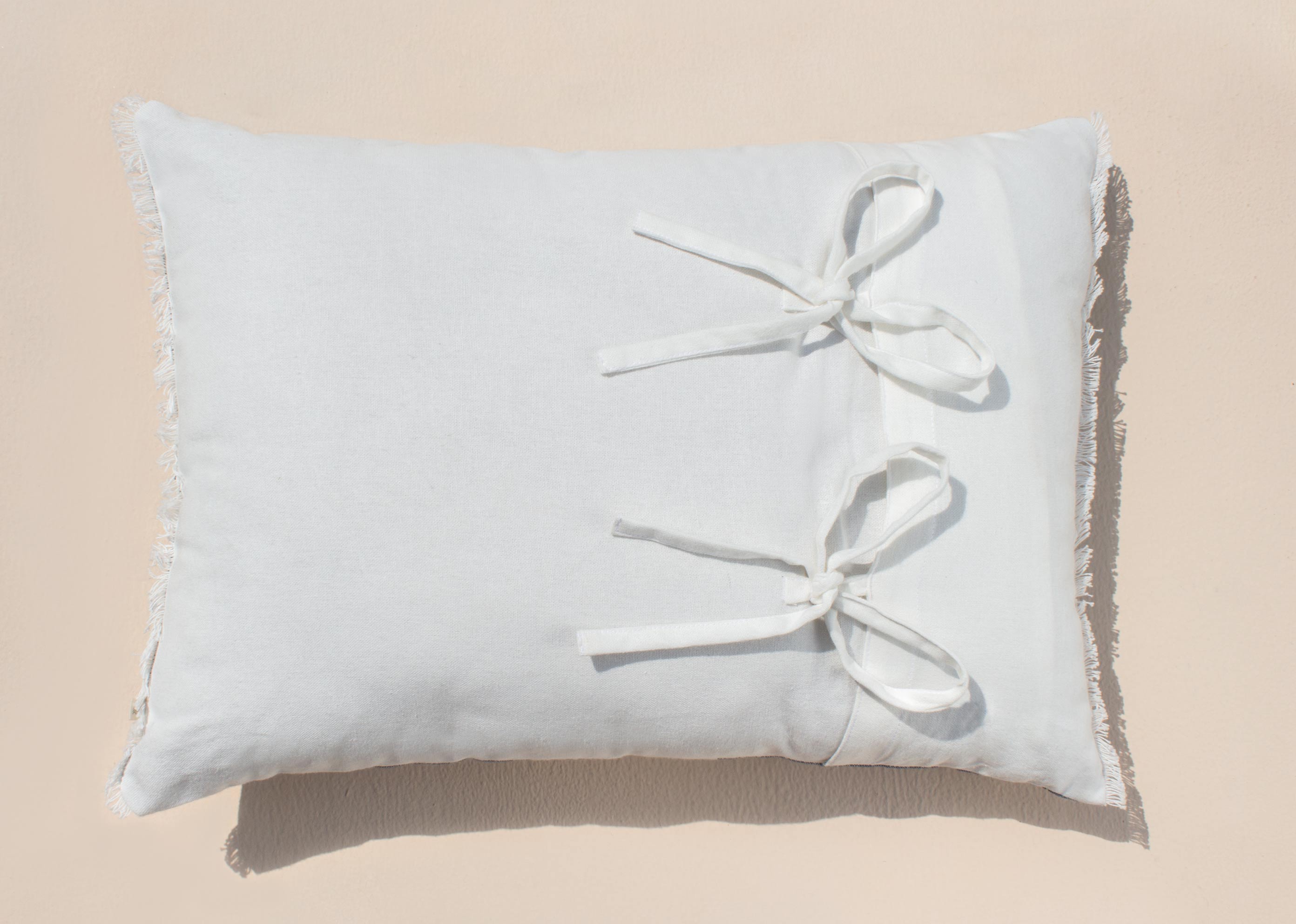 Stripey Lumbar Pillow Cover