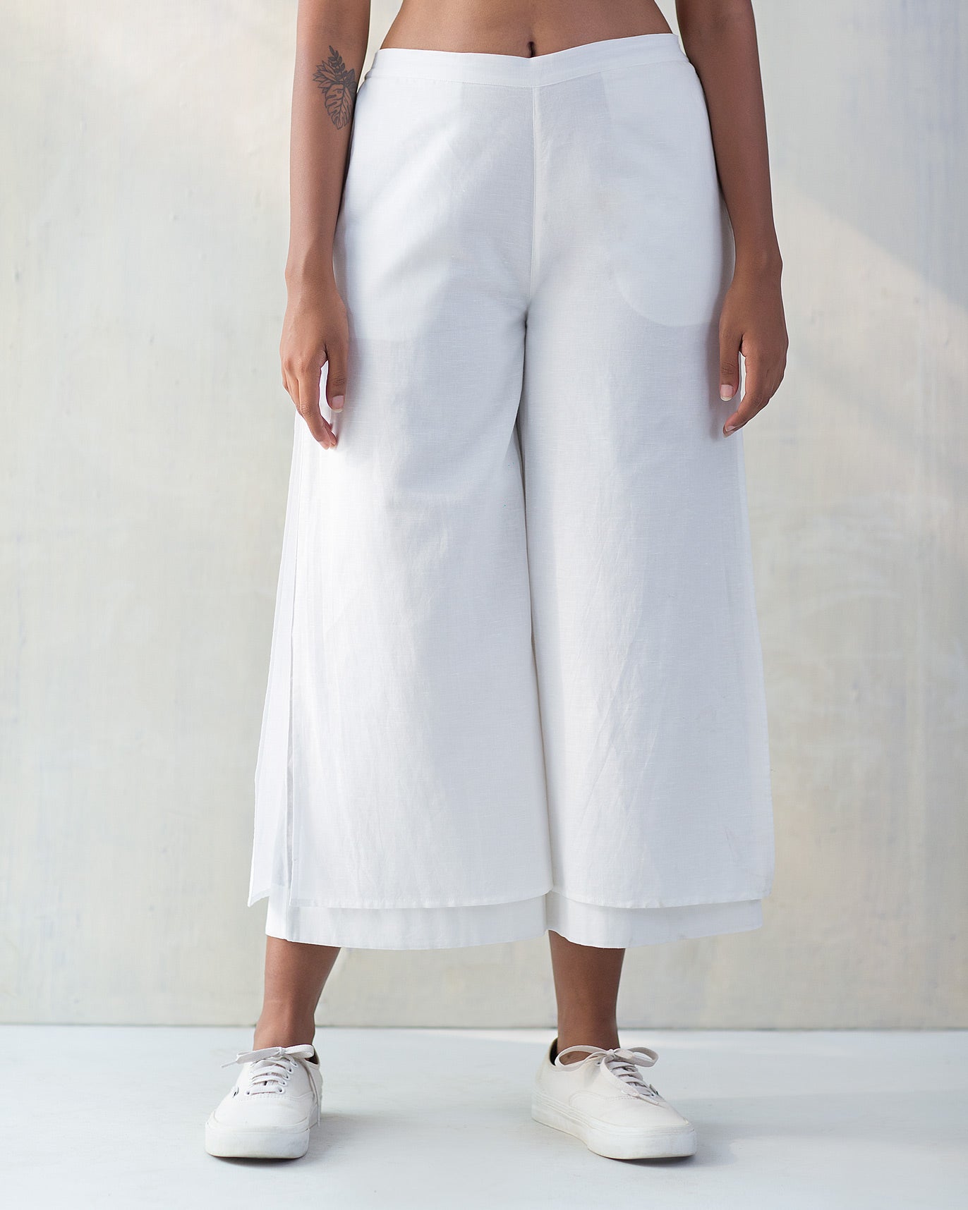 Marshmallow Pants - White on White