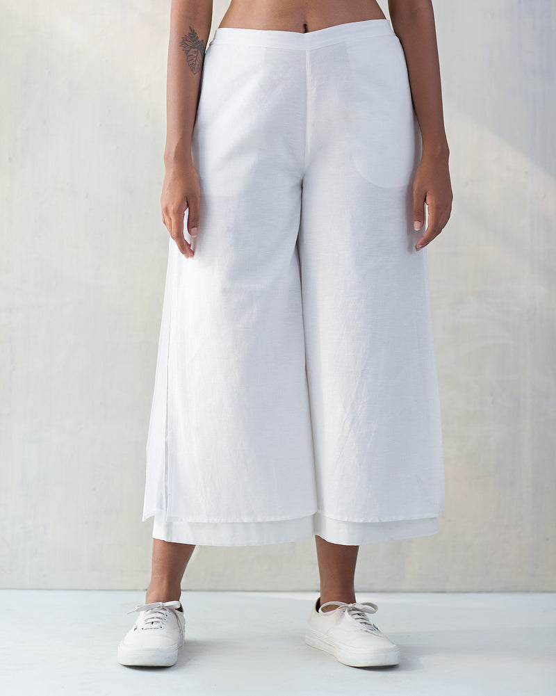 Marshmallow Pants - White on White