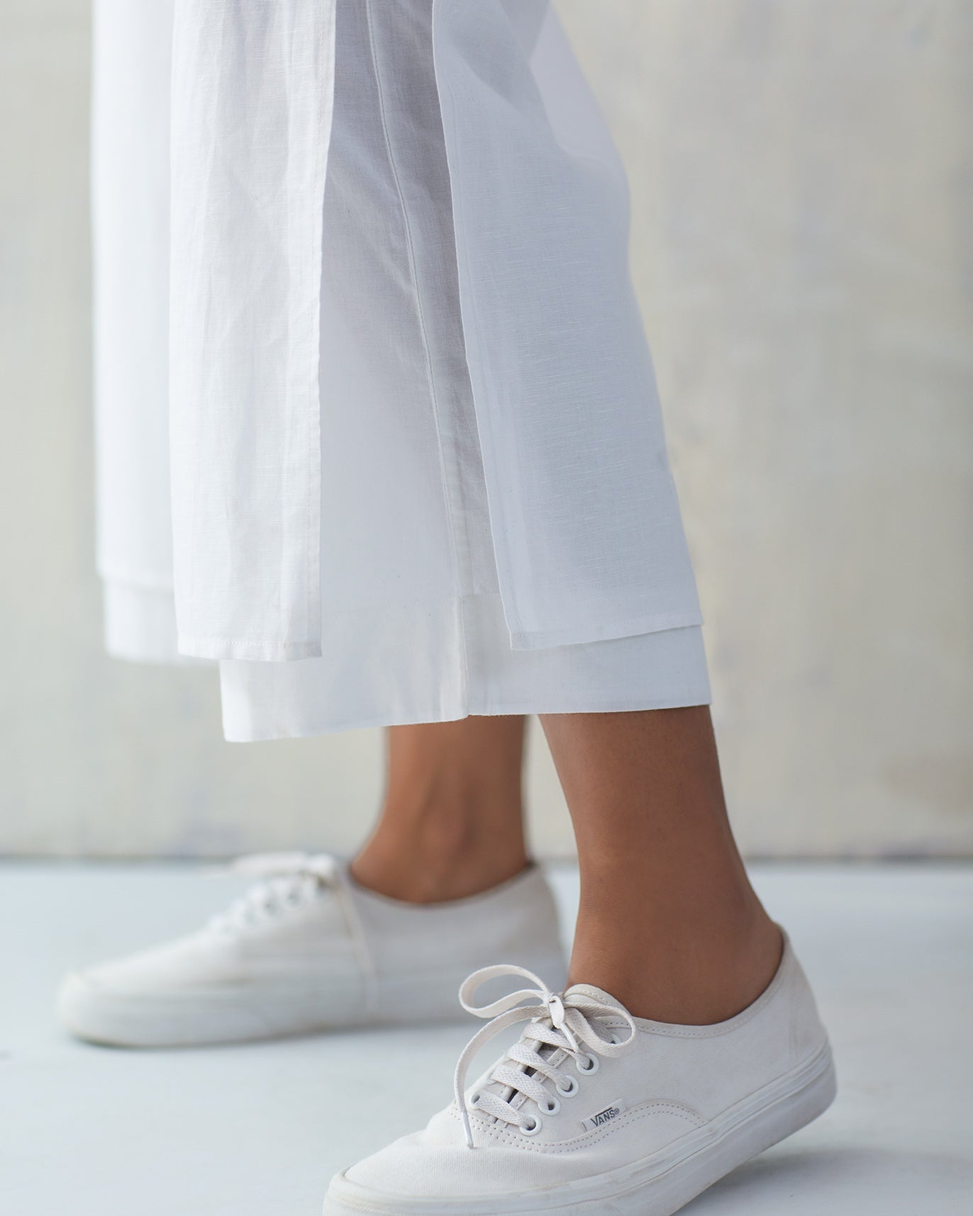 Marshmallow Pants - White On White