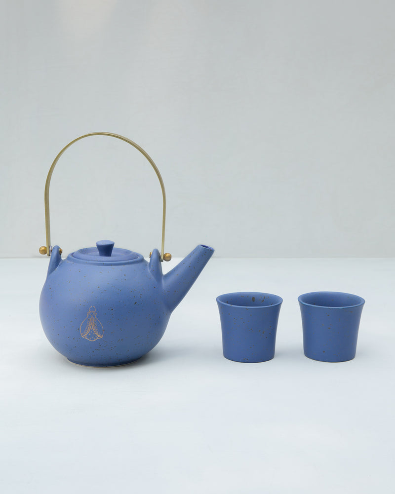 Bug Teapot - Blue