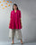 Back Gathered Top - Pink