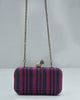 Ananas Stripe Clutch