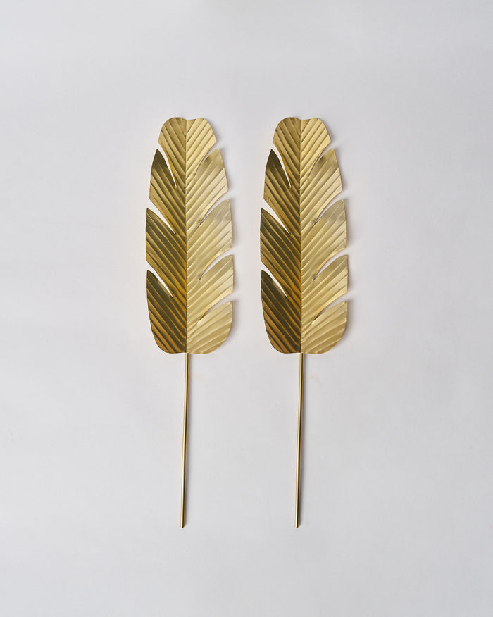 Banana Leaf Home Accent (Set of 2)