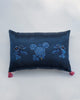 Begonia Lumbar Cushion Cover - Blue