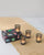 Votives & Chai Glass with Scented Tea Lights (Set of 4)