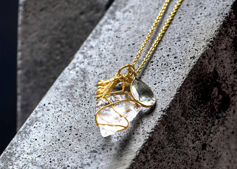 Crystal Clove Necklace