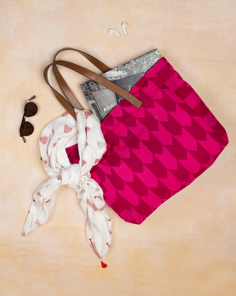 On-The-Go Tote & Scarf