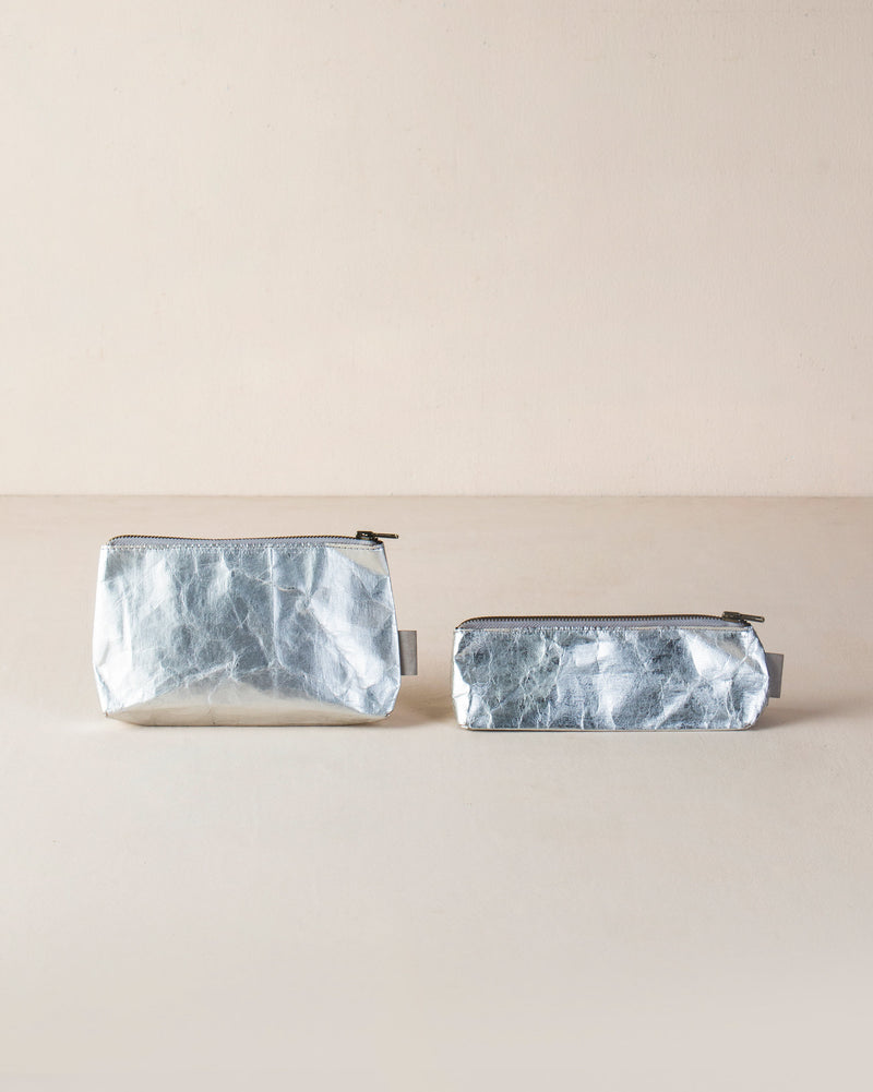 Planet First Paper Pouches - Silver
