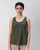 Ukiyo Racerback Tank - Olive