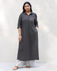 Many Moons Kurta - Charcoal