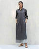 Many Moons Kurta - Charcoal