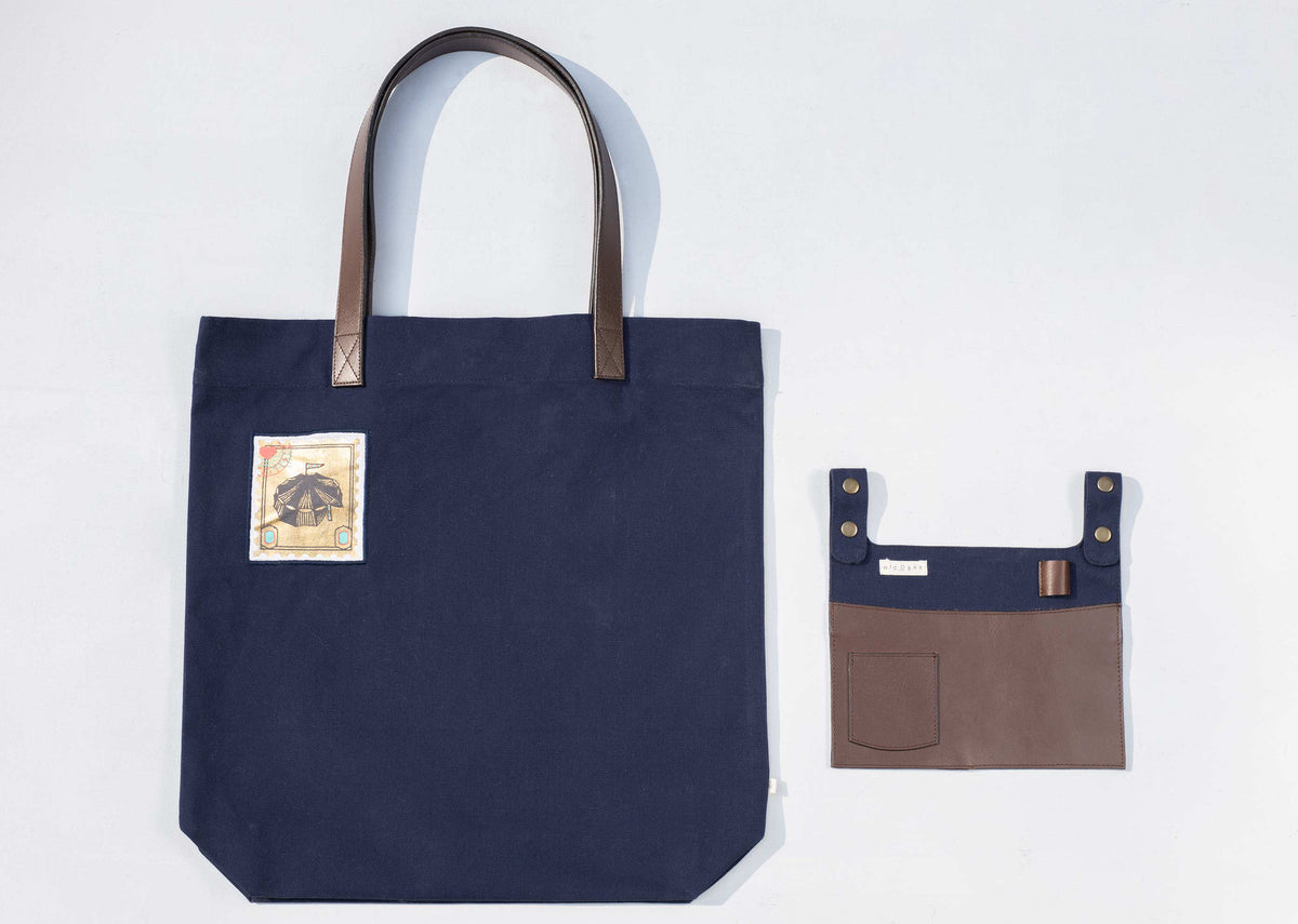 Mukayu City Tote - Indigo thumbnail 3