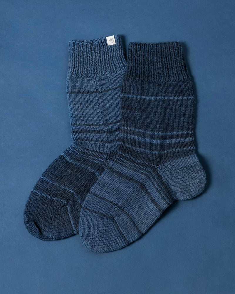 Jack Frost Woolen Socks - Indigo