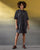 Odyssey Shirt Dress - Charcoal