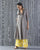 Summer Pleat Kurta - Grey