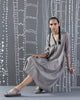 Summer Pleat Kurta - Grey