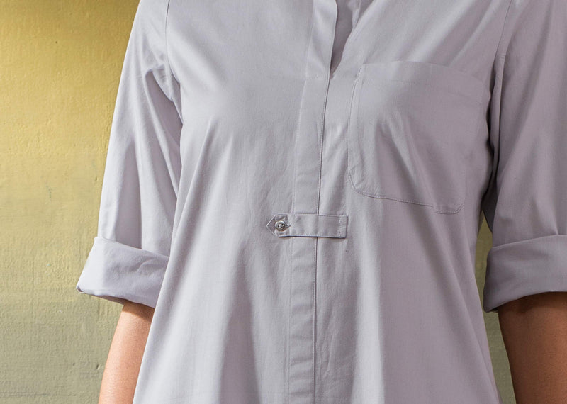 Eclipse Kurta - Soft Grey