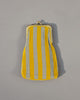 Hana Spectacle Case - Yellow & Grey Stripe