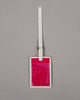 Starfish Bag Tag - Beetroot