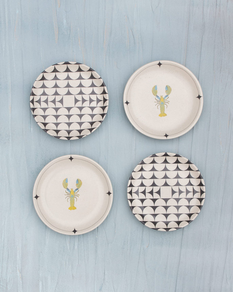 Zanzibar Tea Plates (Set of 4)