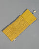 Jacquard Spectacle Case - Yellow