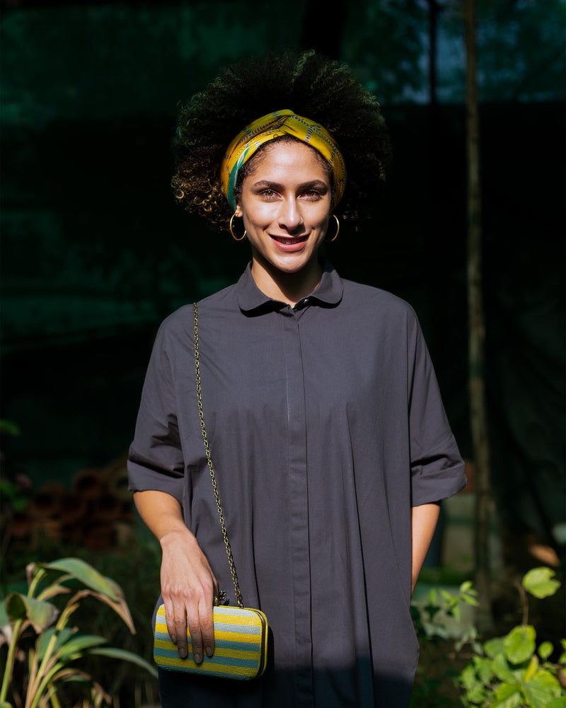 Odyssey Shirt Dress - Charcoal