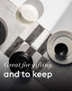 Great for gifting, and to keep