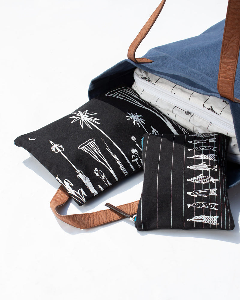 Musafir Midi Pouch - Black