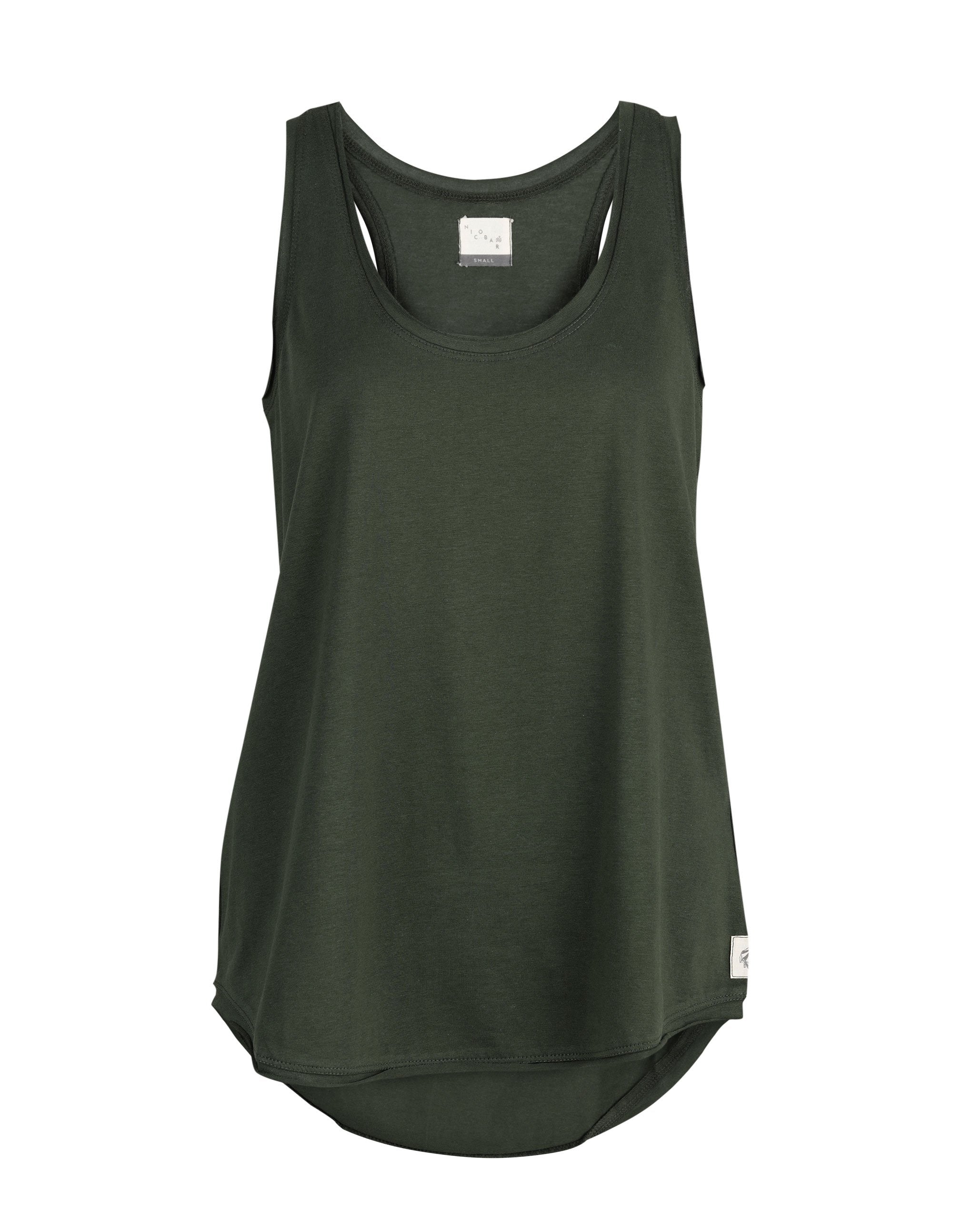 Ukiyo Racerback Tank - Olive