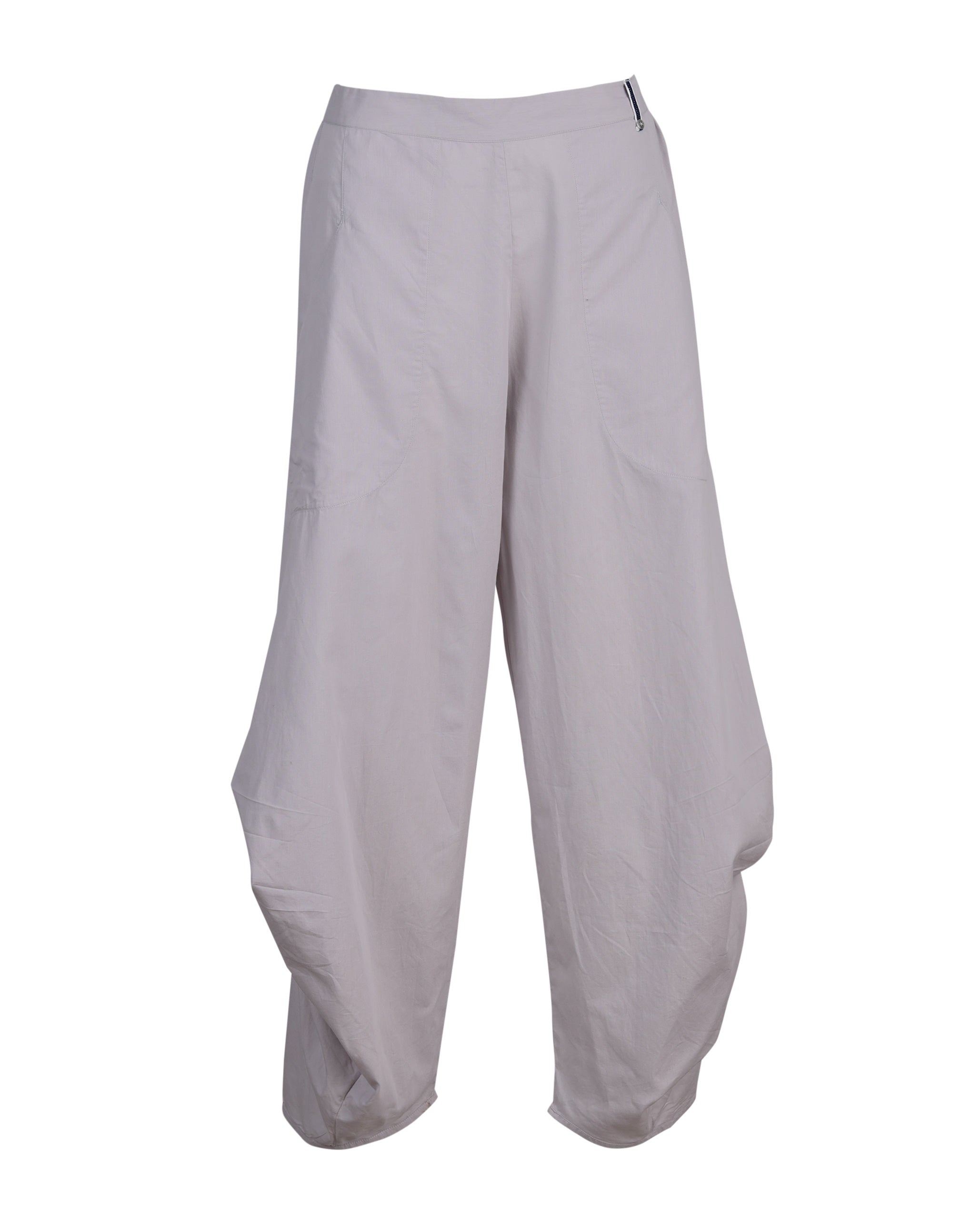 Boat Cropped Pants - Soft Grey