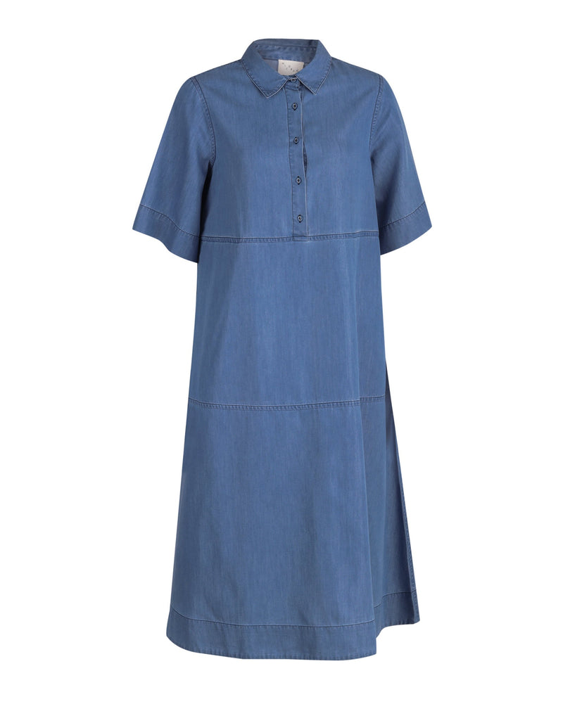 Youji Dress - Blue Wash