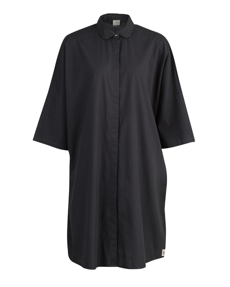 Odyssey Shirt Dress - Charcoal