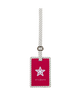 Starfish Bag Tag - Beetroot