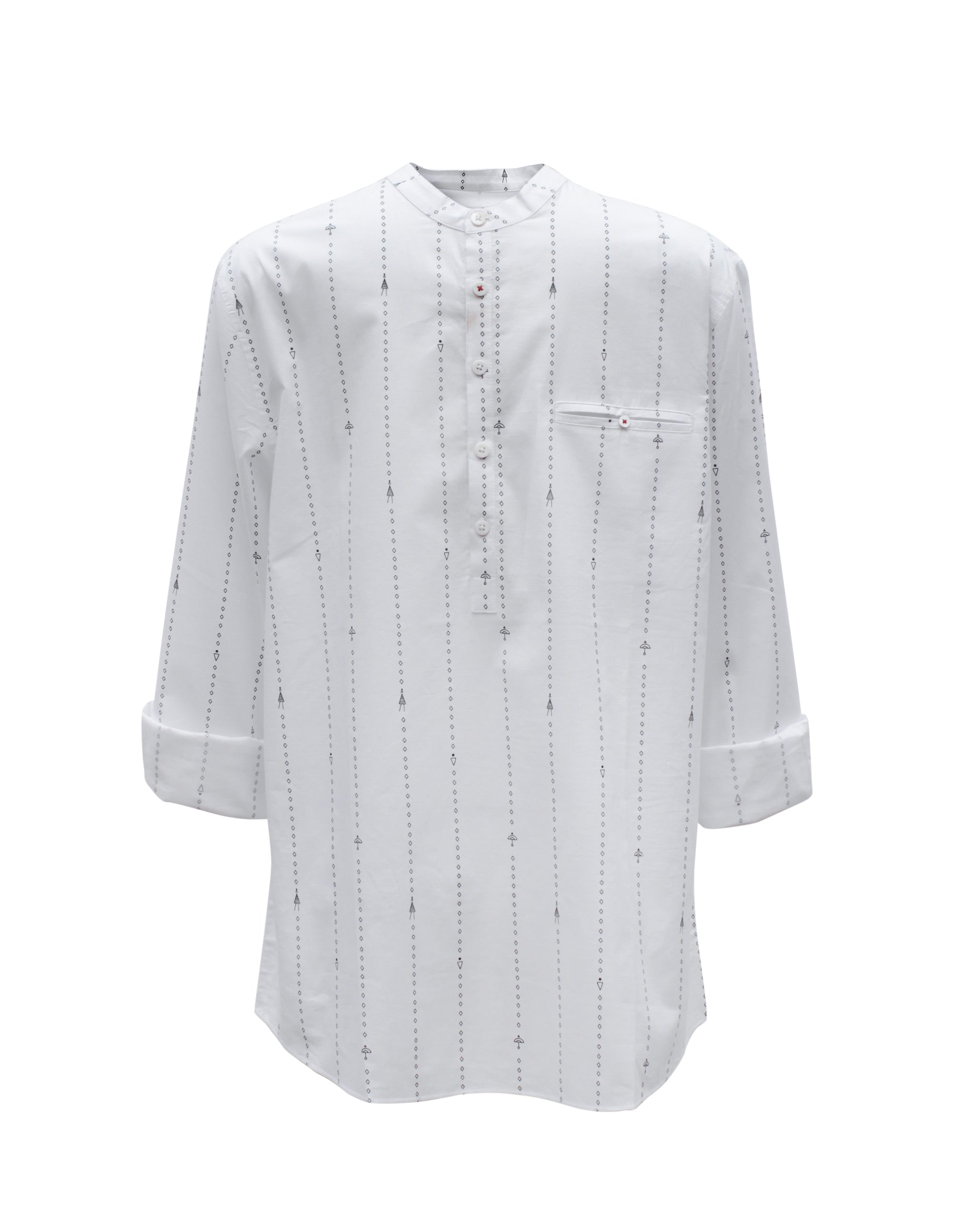 Musafir Pondicherry Shirt - White