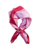 Abstract Leaf Scarf - Pink