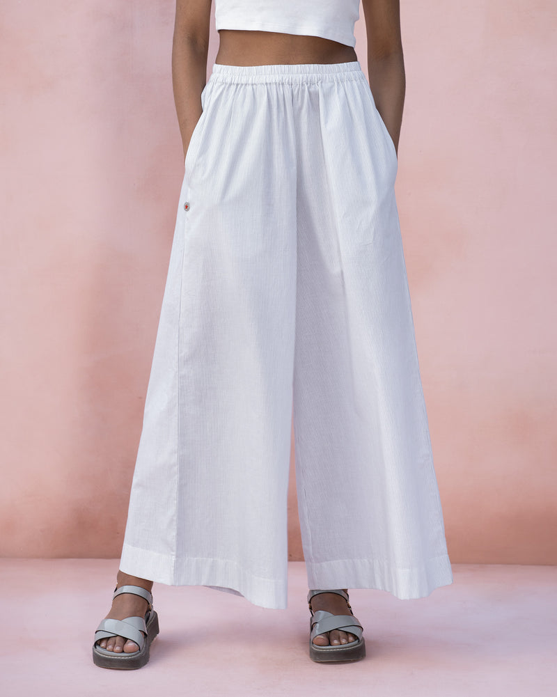 Classic Pyjamas - Grey Pin Stripes