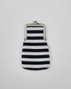 Hana Spectacle Stripe Case - Black & White