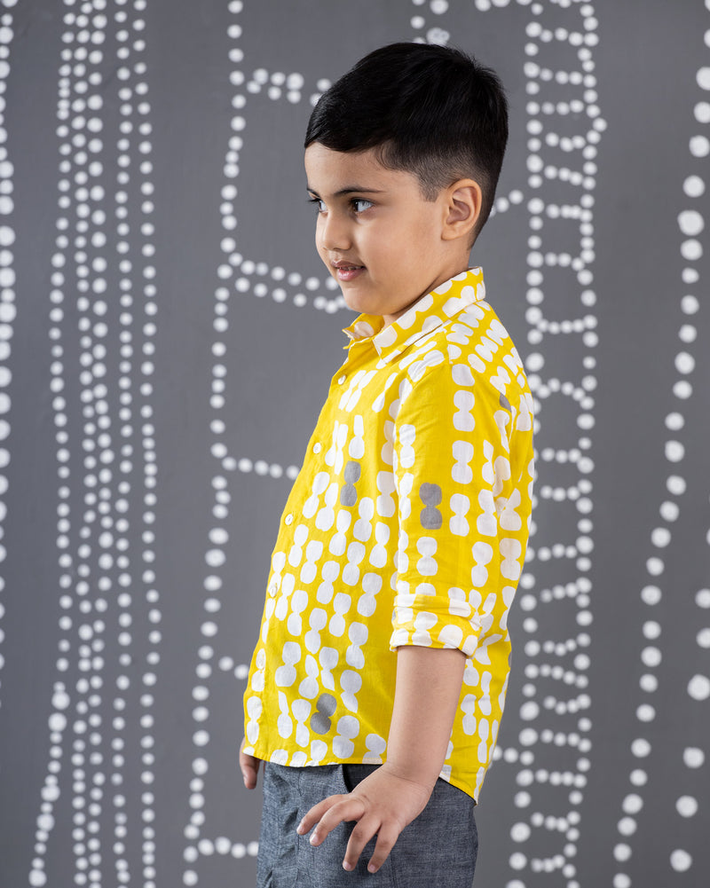 Little Hakuna Shirt - Yellow